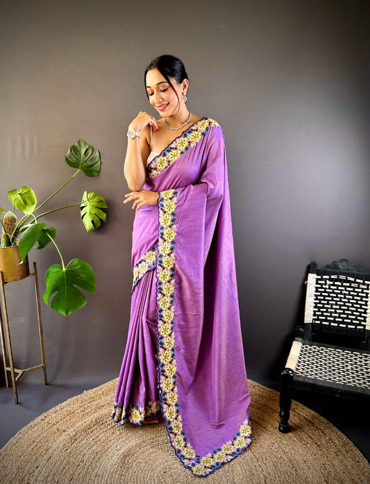 Pure silk saree