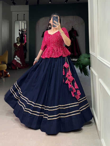 Cotton lehenga choli