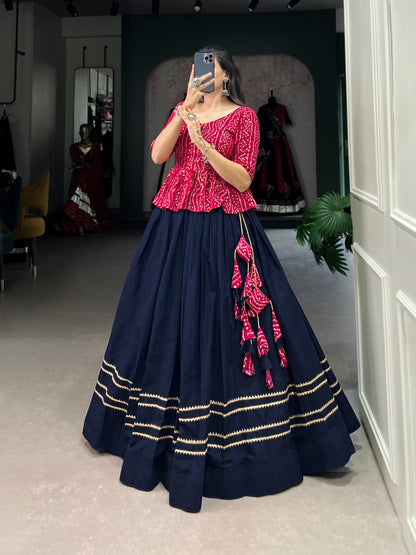 Cotton lehenga choli