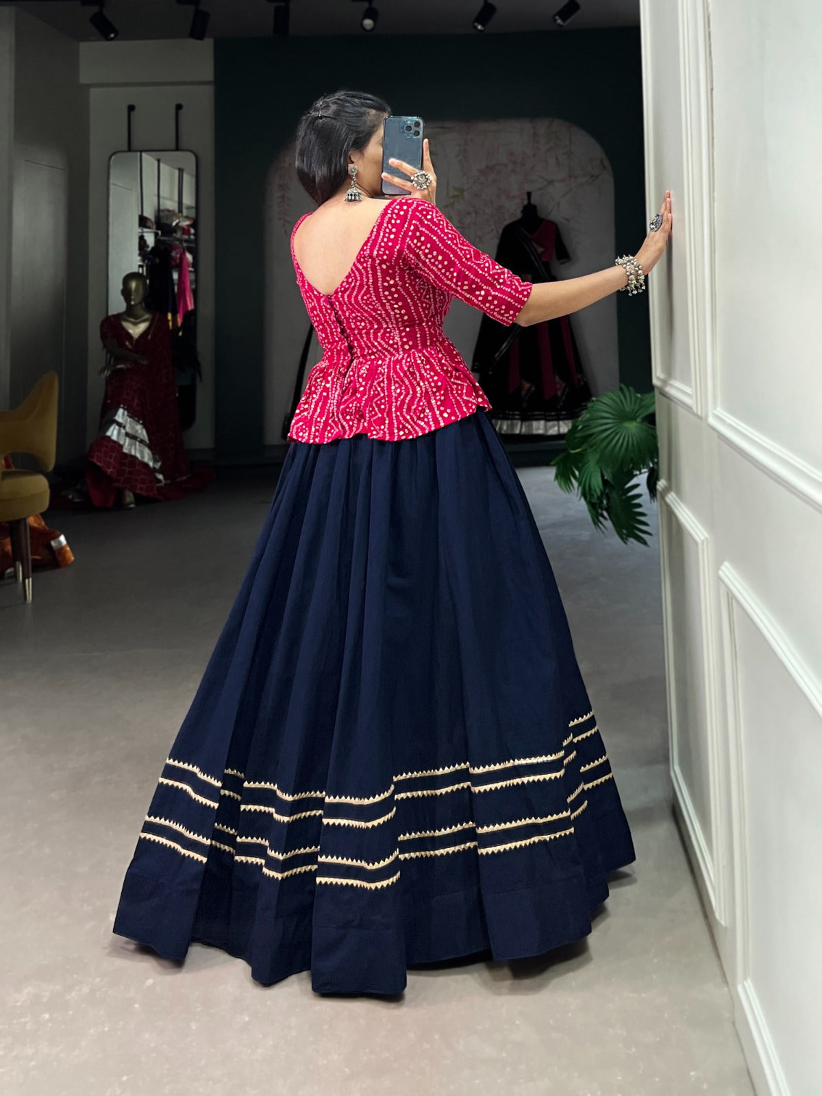 Cotton lehenga choli