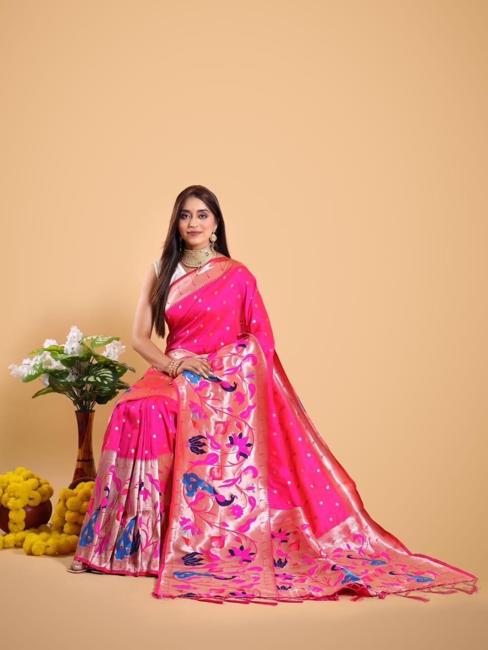 Pure soft kanchivaram silk saree