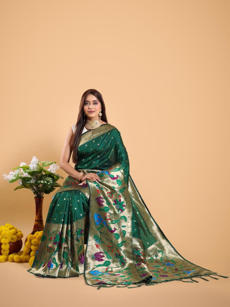 Pure soft kanchivaram silk saree