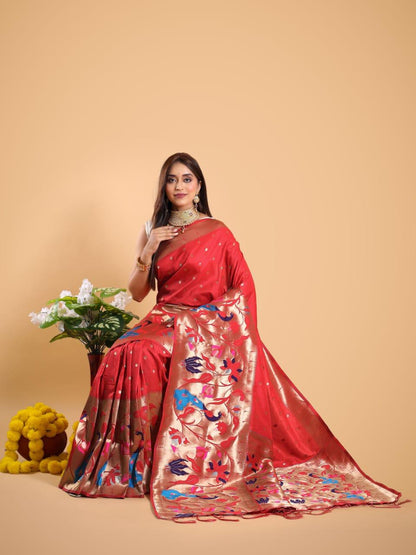 Pure soft kanchivaram silk saree