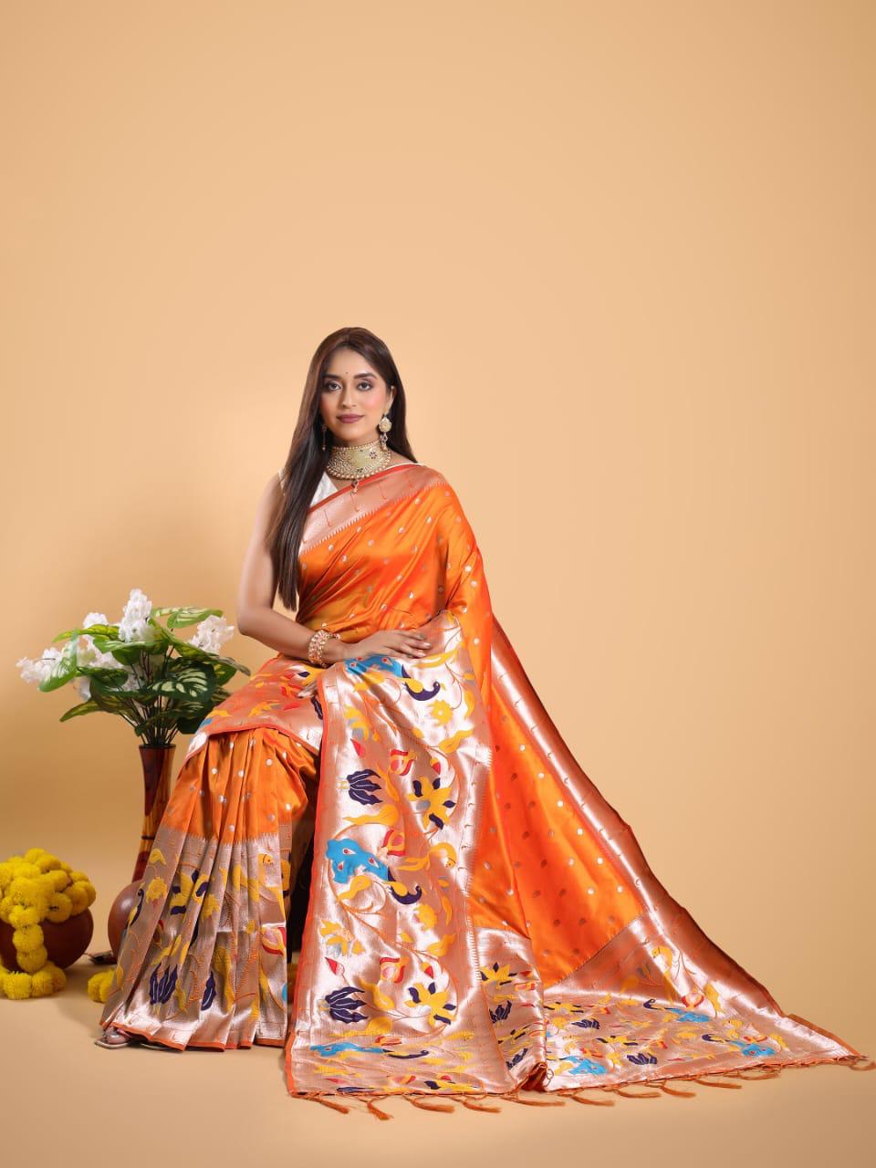 Pure soft kanchivaram silk saree