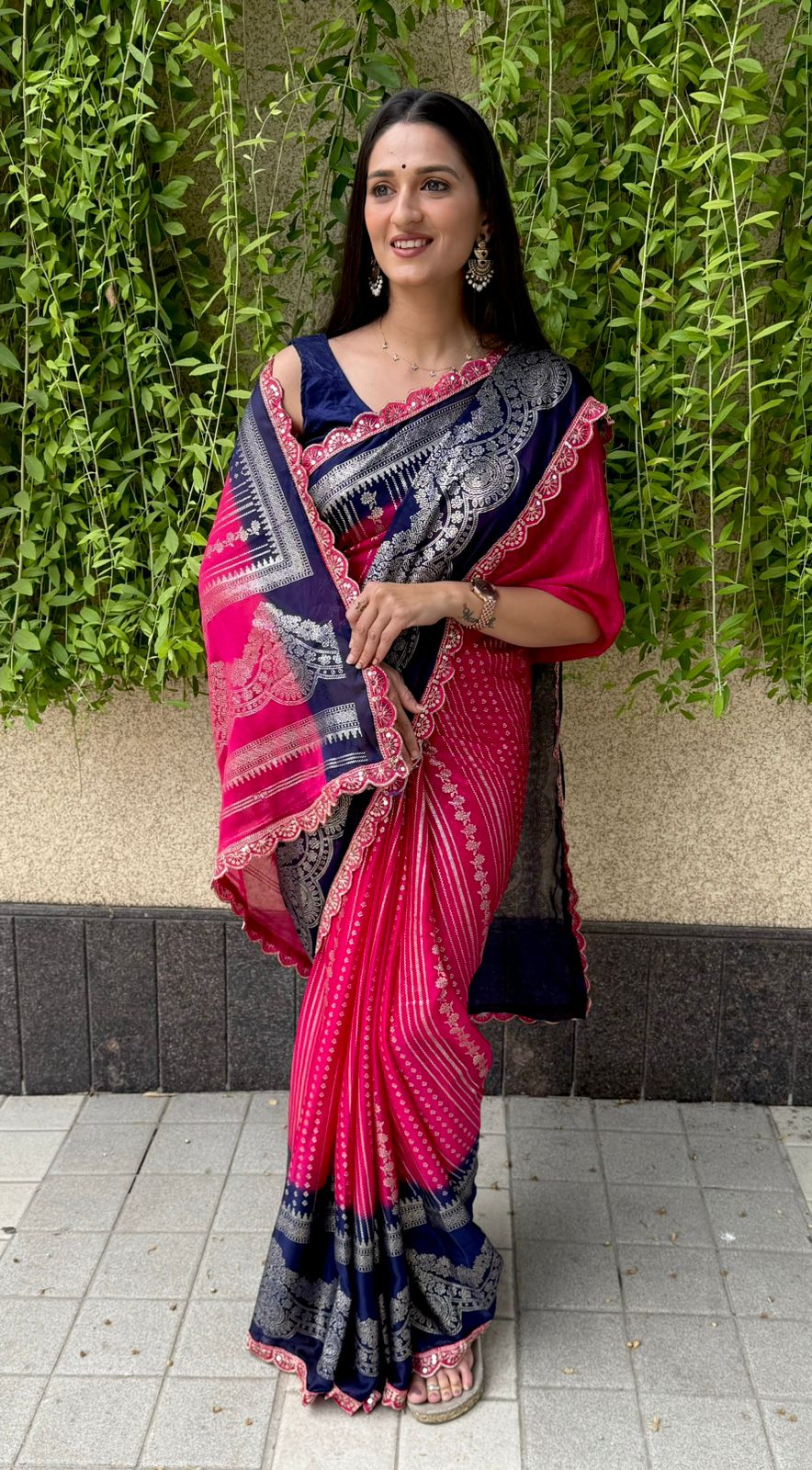 Heavy paithani silk saree