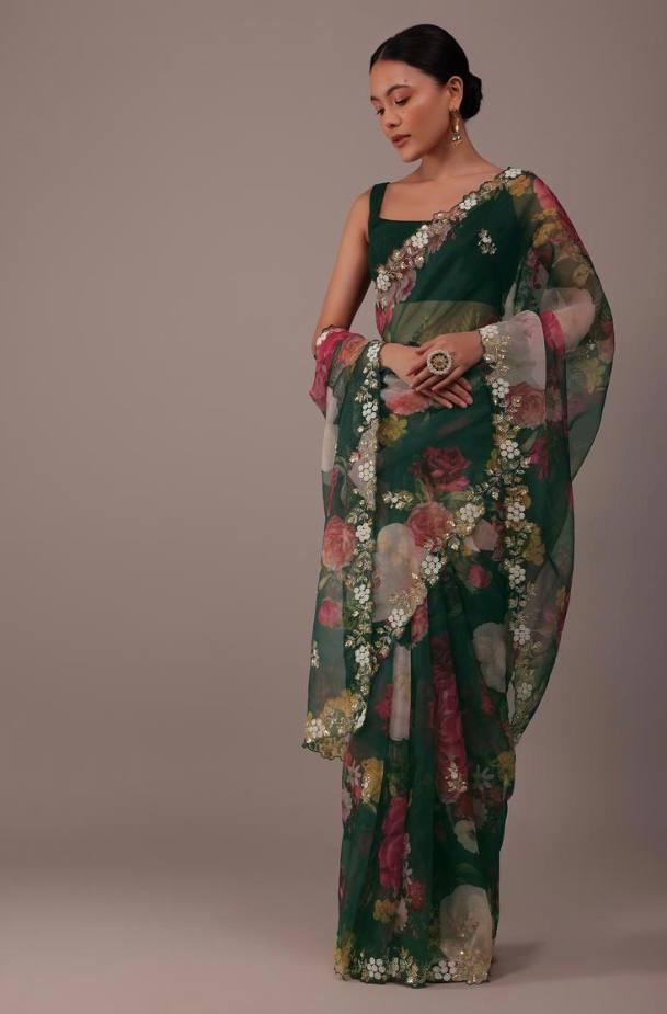 Mono banglory silk saree