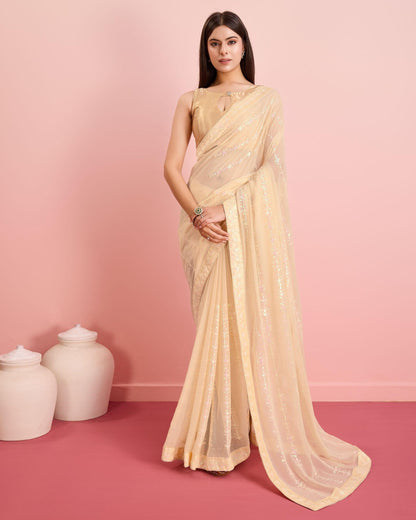 Soft georgette saree