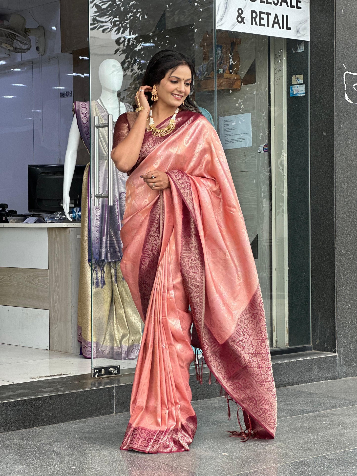 Soft silk saree