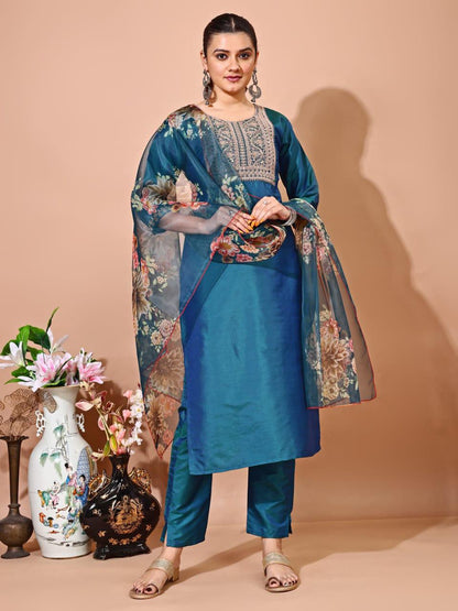 Taffeta silk kurti