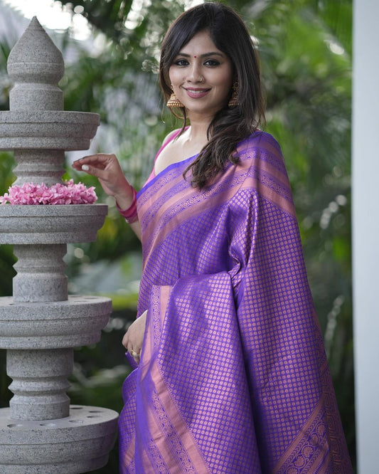 Banarasi soft silk saree