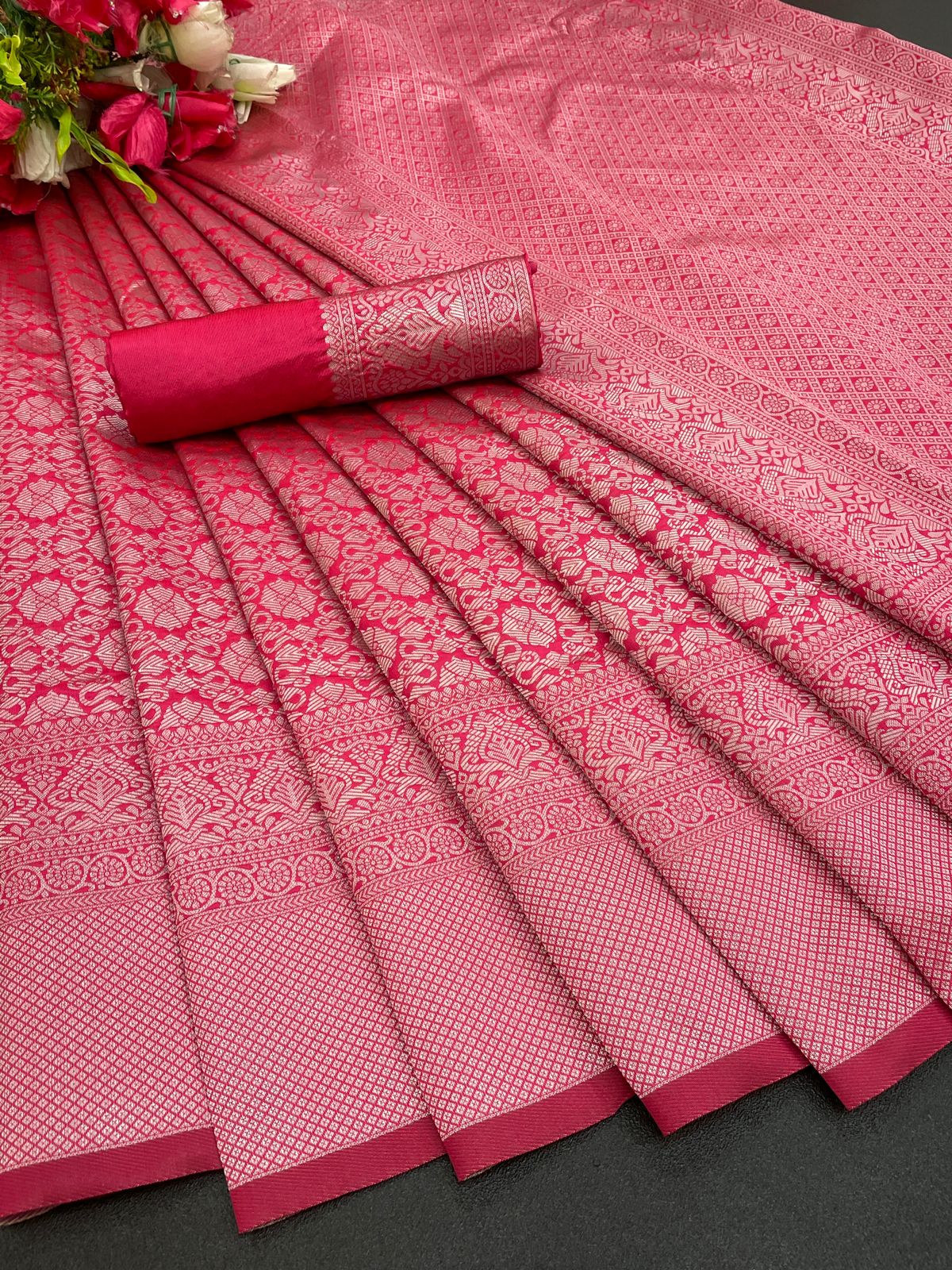 Soft lichi silk