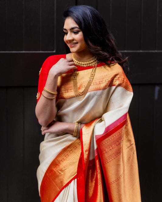 SOFT LICHI SILK SAREE