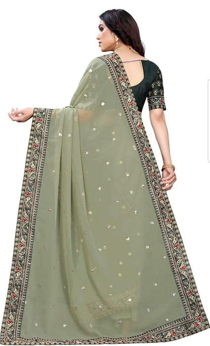 Georgette saree