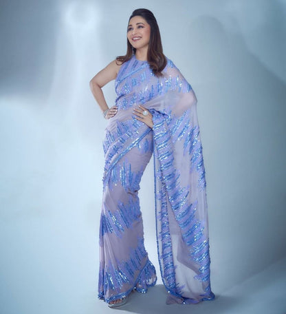 Georgette saree