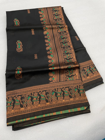 Banarasi soft silk saree
